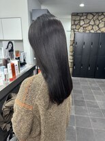 ガルボヘアー 桟橋店(garbo hair)&nbsp;髪質改善 くせ毛 ストレート 縮毛矯正 艶髪 ロング 湿気対策