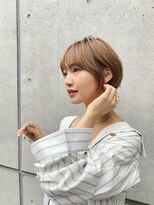 ジュイル ハラジュク(JEWIL HARAJUKU)&nbsp;ハイトーンが映えるショートボブ