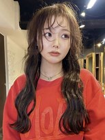 シェノン 心斎橋(CHAINON)&nbsp;ロングパーマ/パーマヘア/パーマスタイル/波ウェーブ