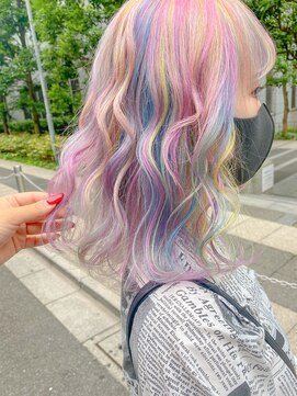 シェリエ(Cherie) ユニコーンカラー/コットンキャンディカラー/推しカラー