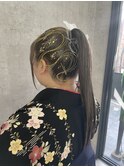 卒業式ヘアアレンジ