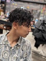 フォーコーナーズカットショップスリーセント 栄(FourCornersCutShop 3/cent)&nbsp;スパイラルパーマ