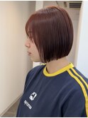 縮毛矯正/ハイライトカラー/ハンサムショート/#2
