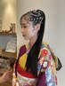 結婚式や夏のお祭りにヘアセット、アレンジ♪￥4950