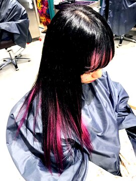 韓国ヘアレイヤーカットダブルハイライトカラー【Lapista池袋】