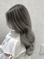 ロンド レア 天神大名店(Lond Le’a)&nbsp;ダブルカラーピンクベージュベージュカラーケアブリーチレイヤー