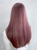 アイティーバイアルバム 藤沢店(IT by ALBUM) おくれ毛ブリーチハイトーン顔周りレイヤーロング_ba558061