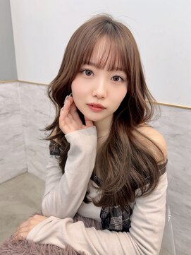 クム(kumu) 【kumu】似合わせレイヤー /グレージュ/ アイドル前髪/栄/名古屋