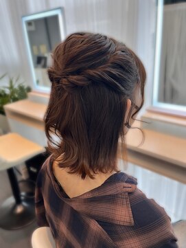 ギンザボーテ 銀座店(Ginza Beaute) ハーフアップアレンジ