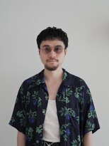 プールサイド(POOLSIDE)&nbsp;ピンパーマ　ダウンバング　メンズ専門店　福岡　博多区　千代