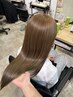 【赤み撃退！】カット＋ブリーチなしダブルカラー＋Lv3TR　￥24,420→