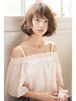 ネオリーブ モカ 川崎チネチッタ店(Neolive mocca)&nbsp;mocca☆川崎》☆フリンジワイドバング×モーブベージュ☆