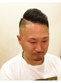 ０ミリ！！分け目ライン！！