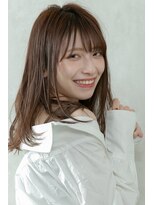 ディスオモテサンドウ 表参道(This OMOTESANDO)&nbsp;髪質改善弱酸性ストレート内巻き艶髪スタイル