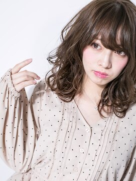 カバーヘア ブリス 大宮西口(COVER HAIR bliss) ダークアッシュアンニュイウェーブパーマr大宮20代30代40代