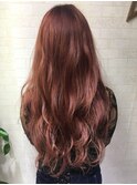 【hair lounge viviana】ピンクベージュピンクラベンダー