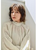 【juno】フェイスラインくるくるパーマ♪切りっぱなしボブ