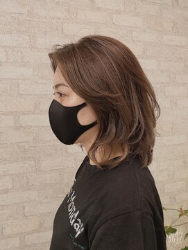 ヘア サロン ルート 幕張(Hair Salon ROUTE) 《大人可愛い》ペールベージュレイヤー [ROUTE幕張店]