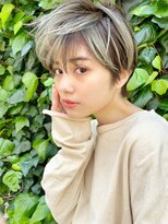 レトン 銀座(leton)&nbsp;美髪/ホワイトグレージュ/大人かわいい/こなれミディ[銀座]