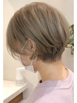 ネックス 表参道本店(nex) nex表参道 ブロンド　ベージュ　グレージュ　ショート