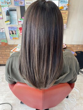 ヘアスタジオブービー 髪質改善ストレート×うるつやロング