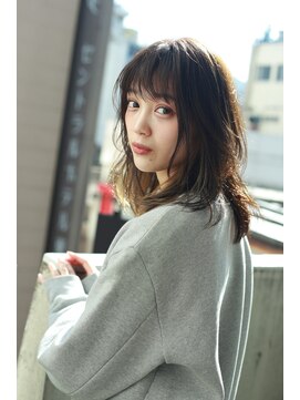 リノ 吉祥寺(Lino kichijoji) 大人可愛いミディアムレイヤー Lino 吉祥寺