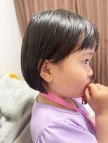 ヘアーラウンジ エゴ(Hair Lounge EGO) 可愛らしいミニボブ　お子様カット