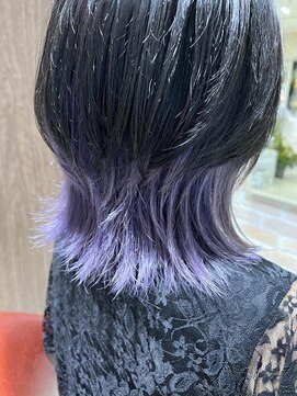 ヘアーデザイン ビビッドリンク(HAIR DESIGN VIVID link) インナーパープル☆