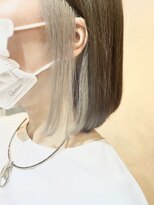 アクト 仙台 deuxieme(ACT)&nbsp;インナーカラー　ホワイト　【ACT仙台】