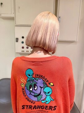 チックタック パラダイム(TICK-TOCK Paradime) 《ゲストスナップ》ハイトーンカラー/ホワイトベージュ