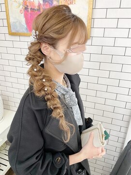 リール(THE RIRE.) ＊THE  RIRE. サイド編みおろしアレンジ＊