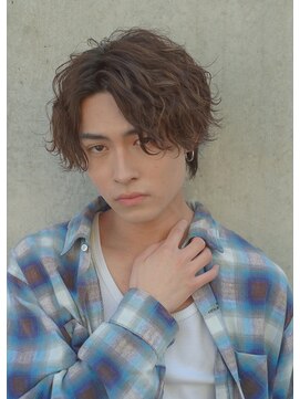 レジュアル(RESSUAL) 無造作　波巻　ニュアンスマッシュ　サイドパート　ツイスパ