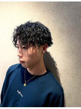 モッズヘアメン 札幌月寒店(mod's hair men) ハード縦落ちツイスパ