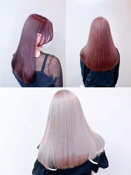 エミーバイモアムー(Emmie byMoremuu)の写真/【髪質改善ヘアエステ】今話題のカクテルトリートメント＆キャビアトリートメントで理想の艶と手触りを☆
