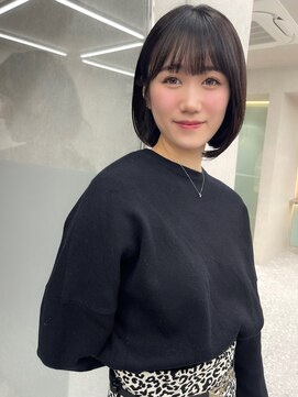 ロンド マーレ 天神大名店(Lond mare) 韓国ヘア　ロングヘア　レイヤーカット　前髪カット　くびれ巻き