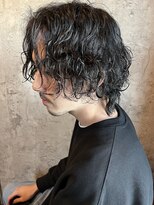 ロンド クラン 岡崎(Lond Clan)&nbsp;波巻きパーマ_ウルフカット_ウルフ