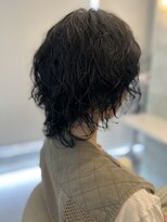 シャルムヘアー(charme hair) ミディアムウルフパーマ