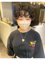 ホロ(hollo)&nbsp;ショートブリーチパーマ