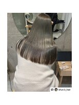 ローウェ 三軒茶屋(Louwe) 三軒茶屋/System/イルミナ/ブリーチ/インナー/韓国/髪質改善