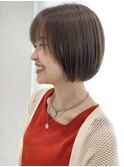 ナチュラルなミニボブ