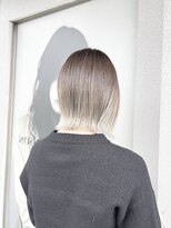 セジールへアメゾン(SAISIR HAIRMAISON)&nbsp;デザインカラー/レイヤーカット/ウェットヘア/オリーブベージュ