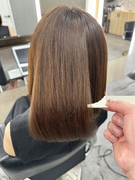 フリーラ 横浜(freera) 髪質改善サラサラプレミアムストレート大人ガーリー韓国ボブ横浜