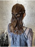 【natsuki】お呼ばれhair＊ハーフアップ