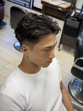 グルーマーズトウキョウ(GROOMER/S TOKYO) 【HOMME HAIR 稲田】 ラルフカールパーマ スタイル