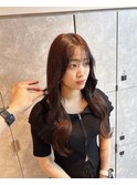 プルエクステロングブラウンカラー