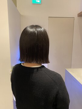 ヘアーエスクールステラ(hair S.COEUR stella) ぱつっとボブ