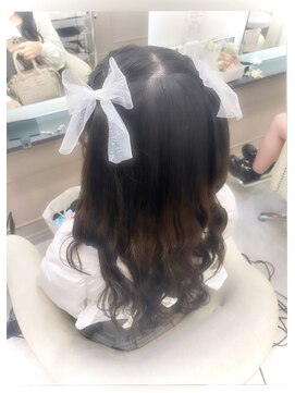 リアン 八幡筋店(lien) ハーフツインリボン☆
