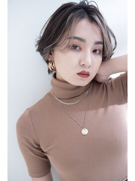 チャンドット(chan.) ≪chan.≫前髪グレーベージュ透明感カラー