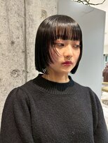 アース 高円寺店(HAIR & MAKE EARTH)&nbsp;顔まわりレイヤーのミニボブ♪【@mppp_32485】