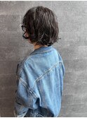 クセ毛風ボブパーマ